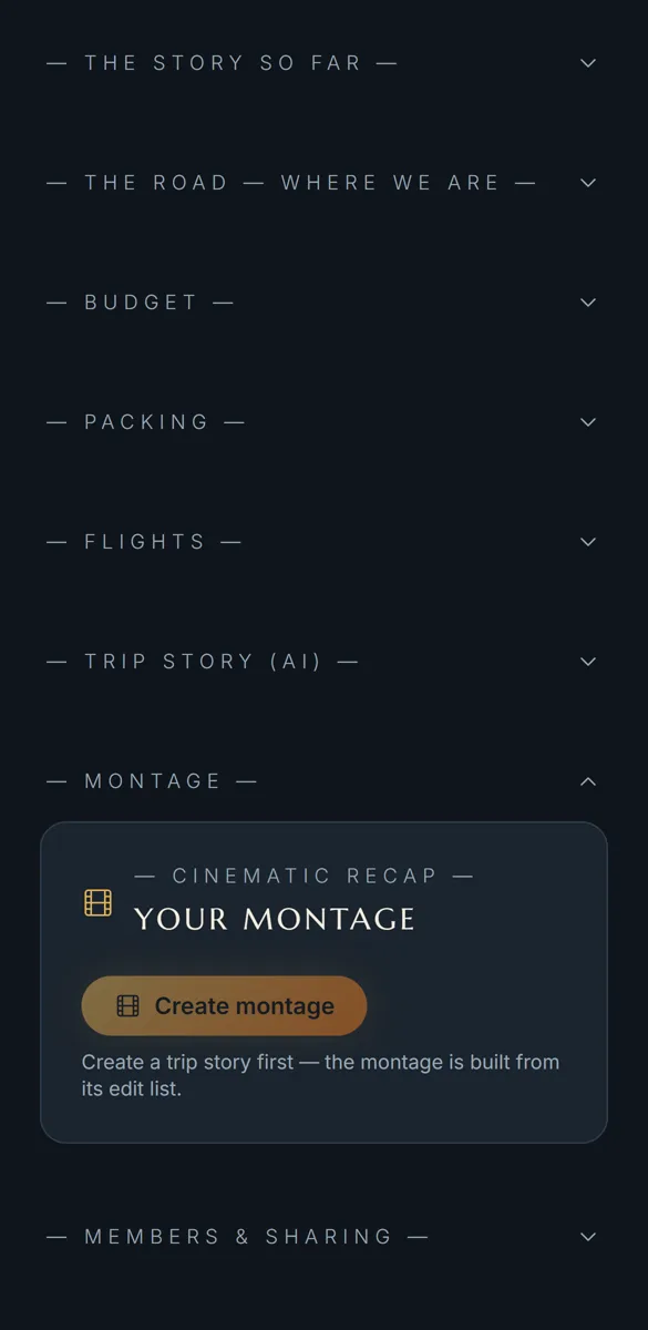 The trip highlight movie